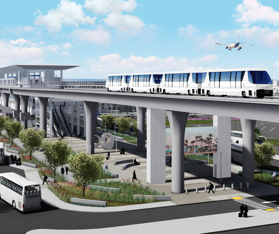 LAX Automated People Mover Project earns Envision Gold